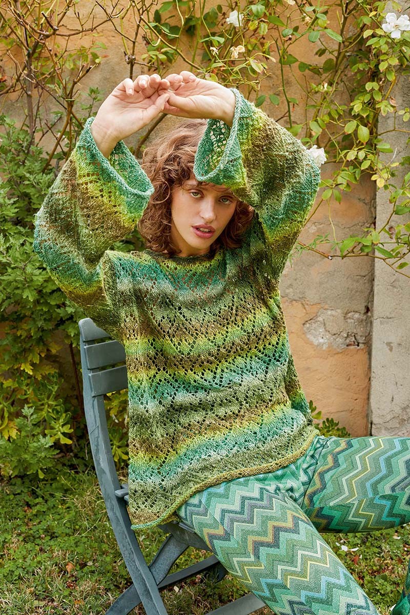 Linello - couleur 17 - Pull ajouré - PUNTO 57 