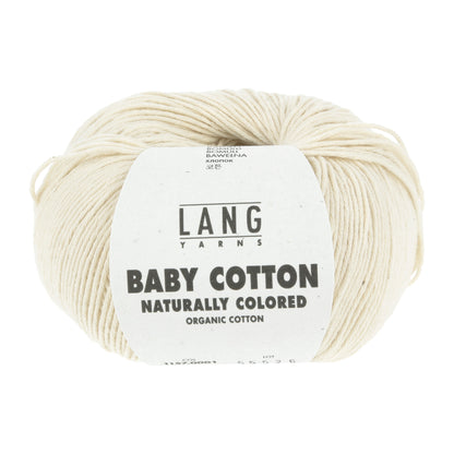Organic Baby Cotton Thread in Natural Shades