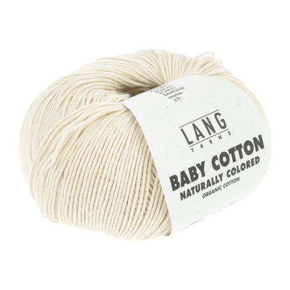 Organic Baby Cotton Thread in Natural Shades