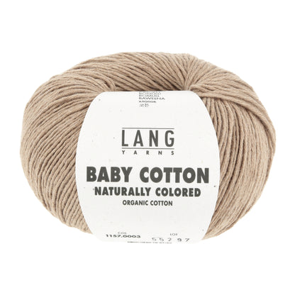 Organic Baby Cotton Thread in Natural Shades