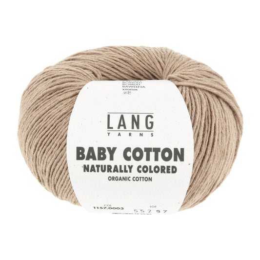 Organic Baby Cotton Thread in Natural Shades