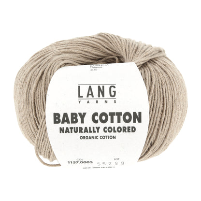 Organic Baby Cotton Thread in Natural Shades