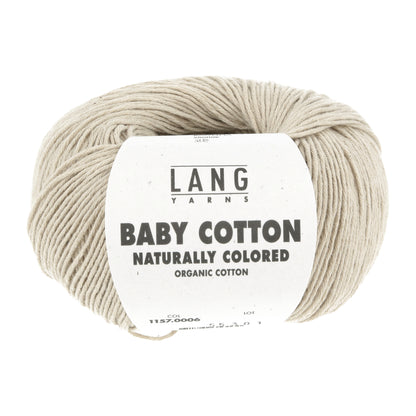 Organic Baby Cotton Thread in Natural Shades