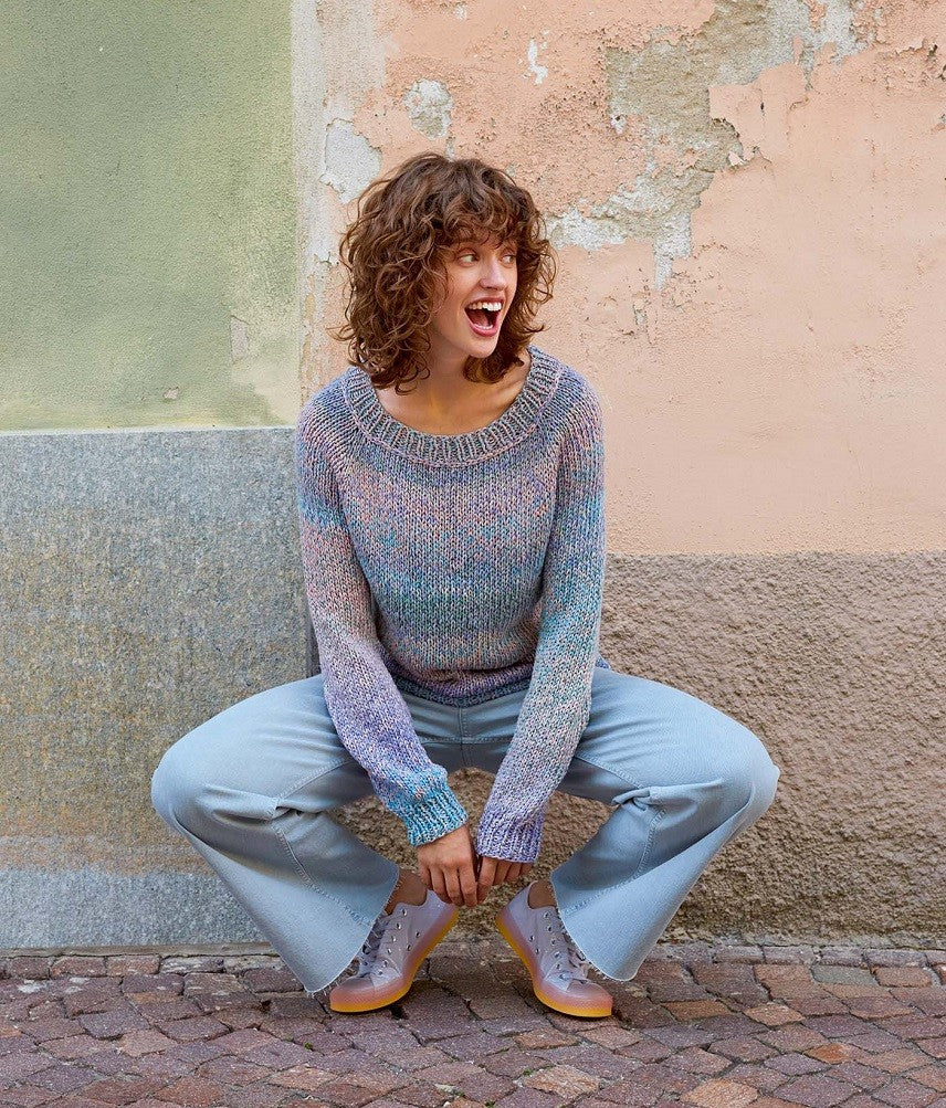 Paradise - couleur 72 - Pull manches longues - modèle 9 PUNTO 50