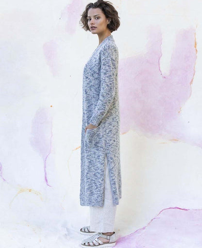 Celeste - couleur 34 - gilet modèle 1 PUNTO 52