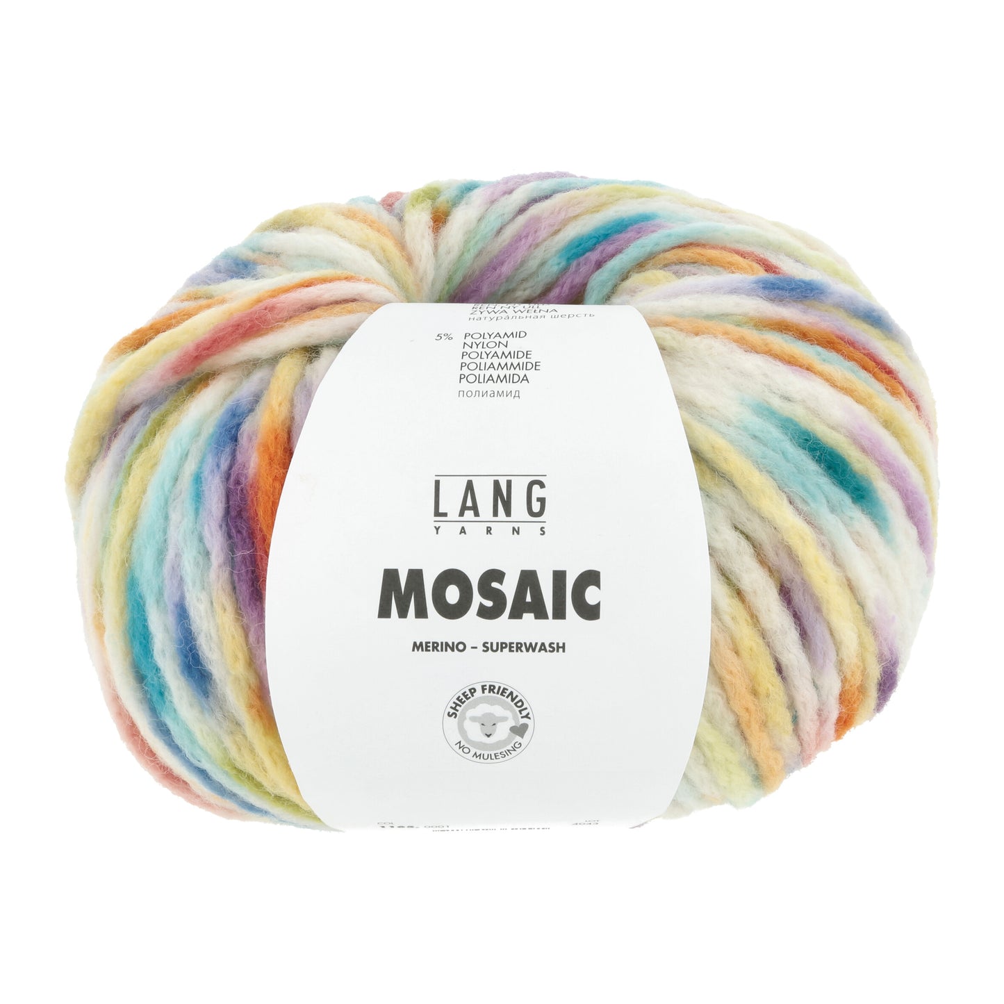 Pure Virgin Wool - MOSAIC by Langyarns