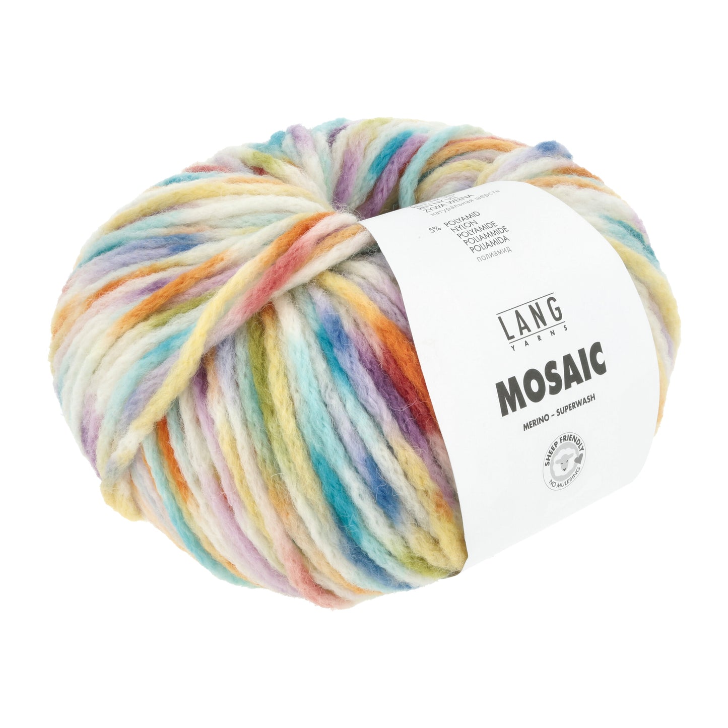 Pure Virgin Wool - MOSAIC by Langyarns