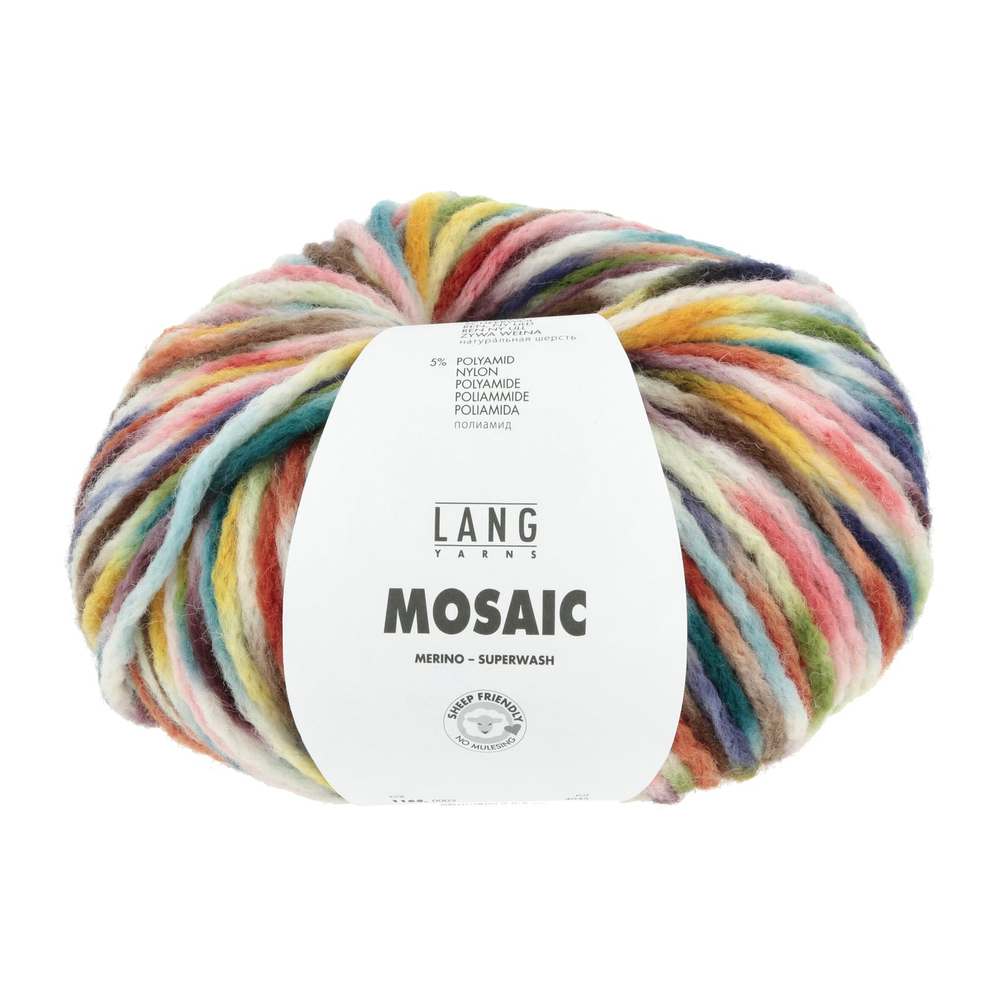 Pure Virgin Wool - MOSAIC by Langyarns