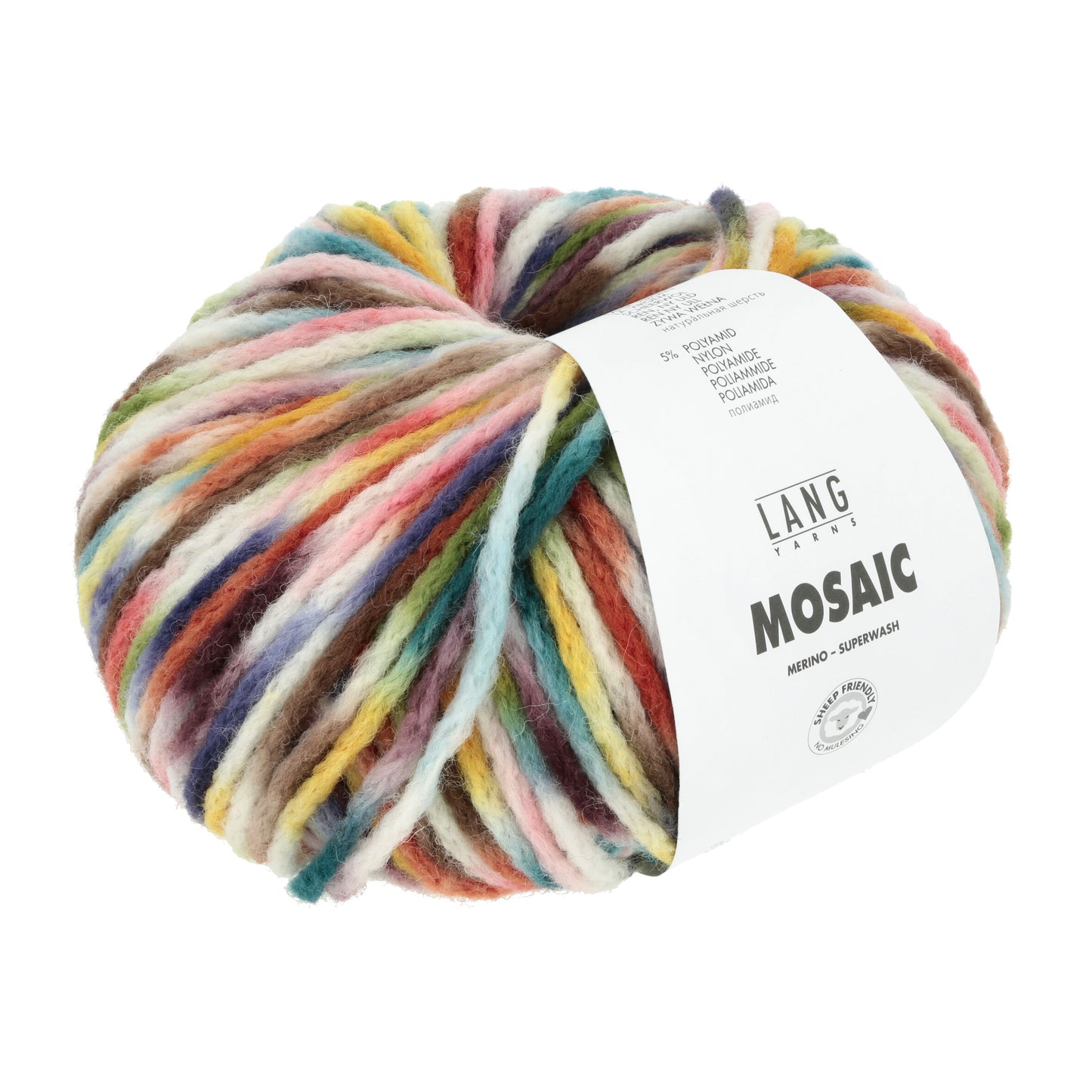 Pure Virgin Wool - MOSAIC by Langyarns