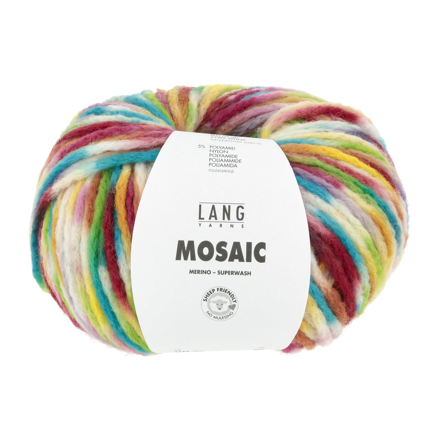 Pure Virgin Wool - MOSAIC by Langyarns