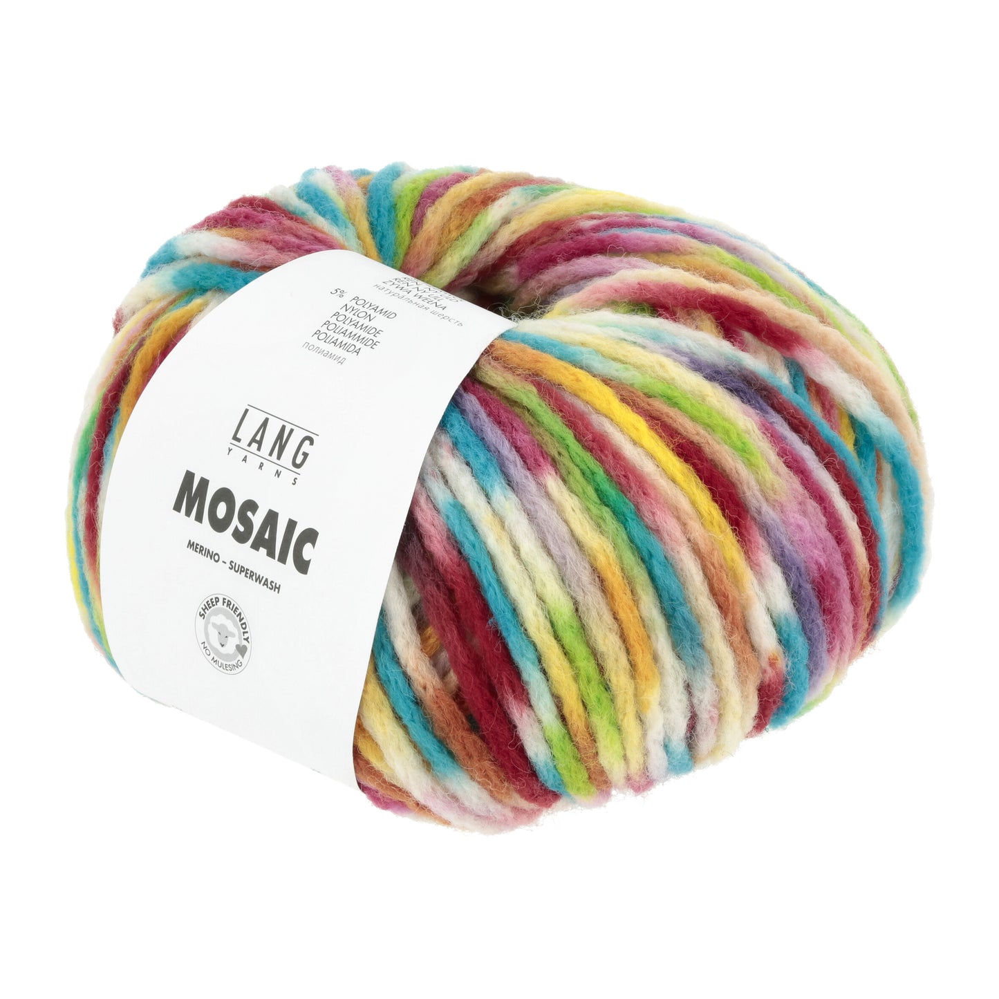 Pure Virgin Wool - MOSAIC by Langyarns