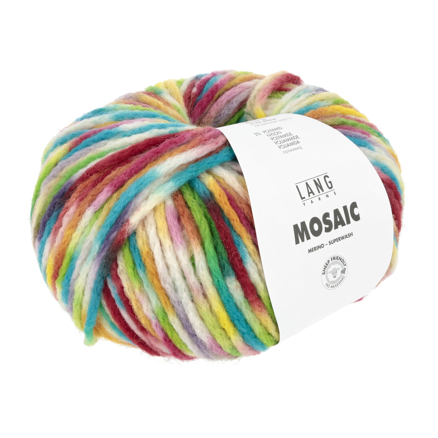 Pure Virgin Wool - MOSAIC by Langyarns