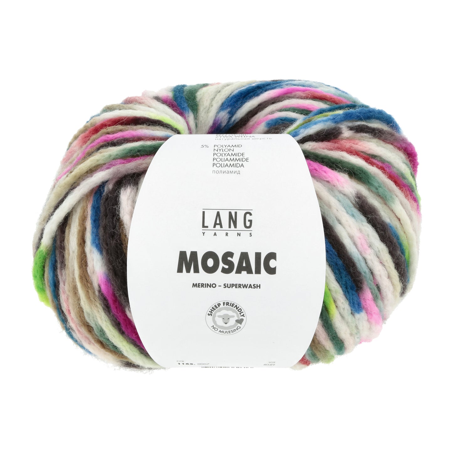 Pure Virgin Wool - MOSAIC by Langyarns