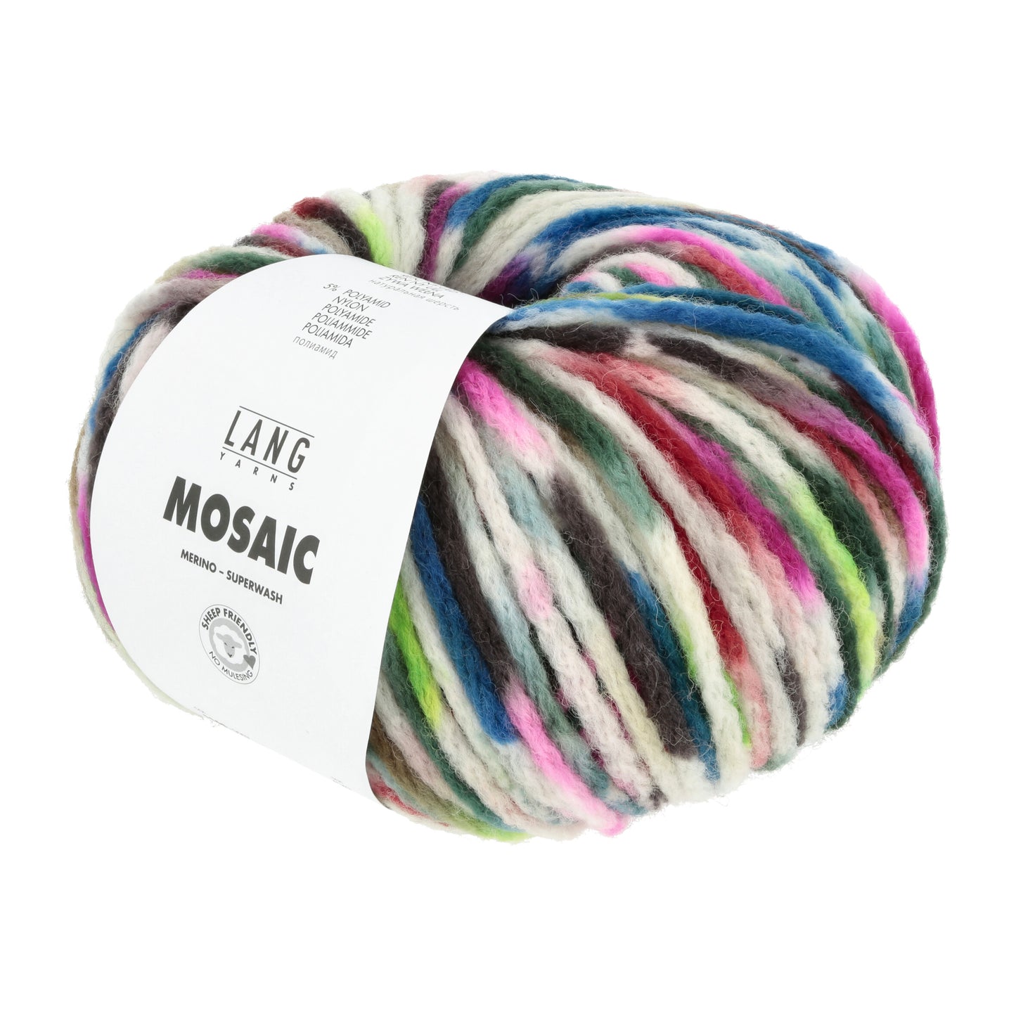 Pure Virgin Wool - MOSAIC by Langyarns