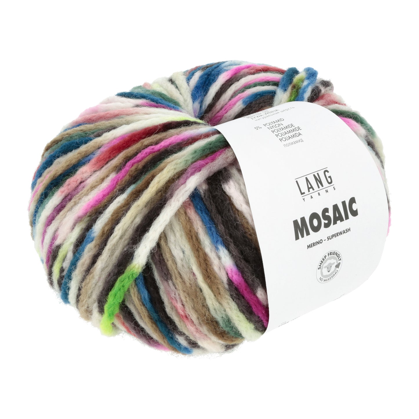 Pure Virgin Wool - MOSAIC by Langyarns