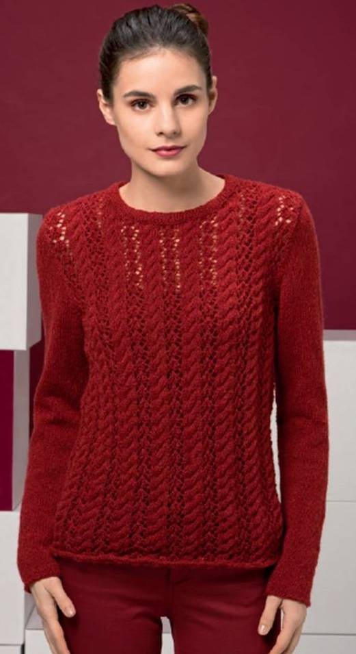 Pull ajouré - Novena 75 - 13/15/17/19 Pel (S/M/L/XL)