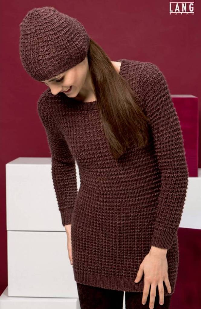 Pull - Silk Merino coul 64 - 9/10/11/12 (S/M/L/XL)