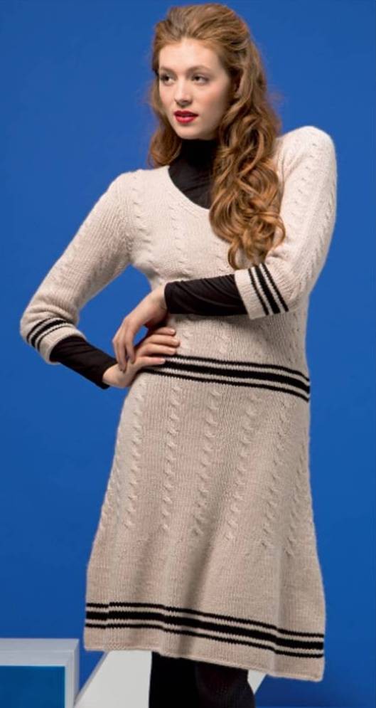 Robe - Cashmere Classic coul96 : 25/27/29 Pel (S/M/L) + 3 Pel Merino400Lace coul4 
