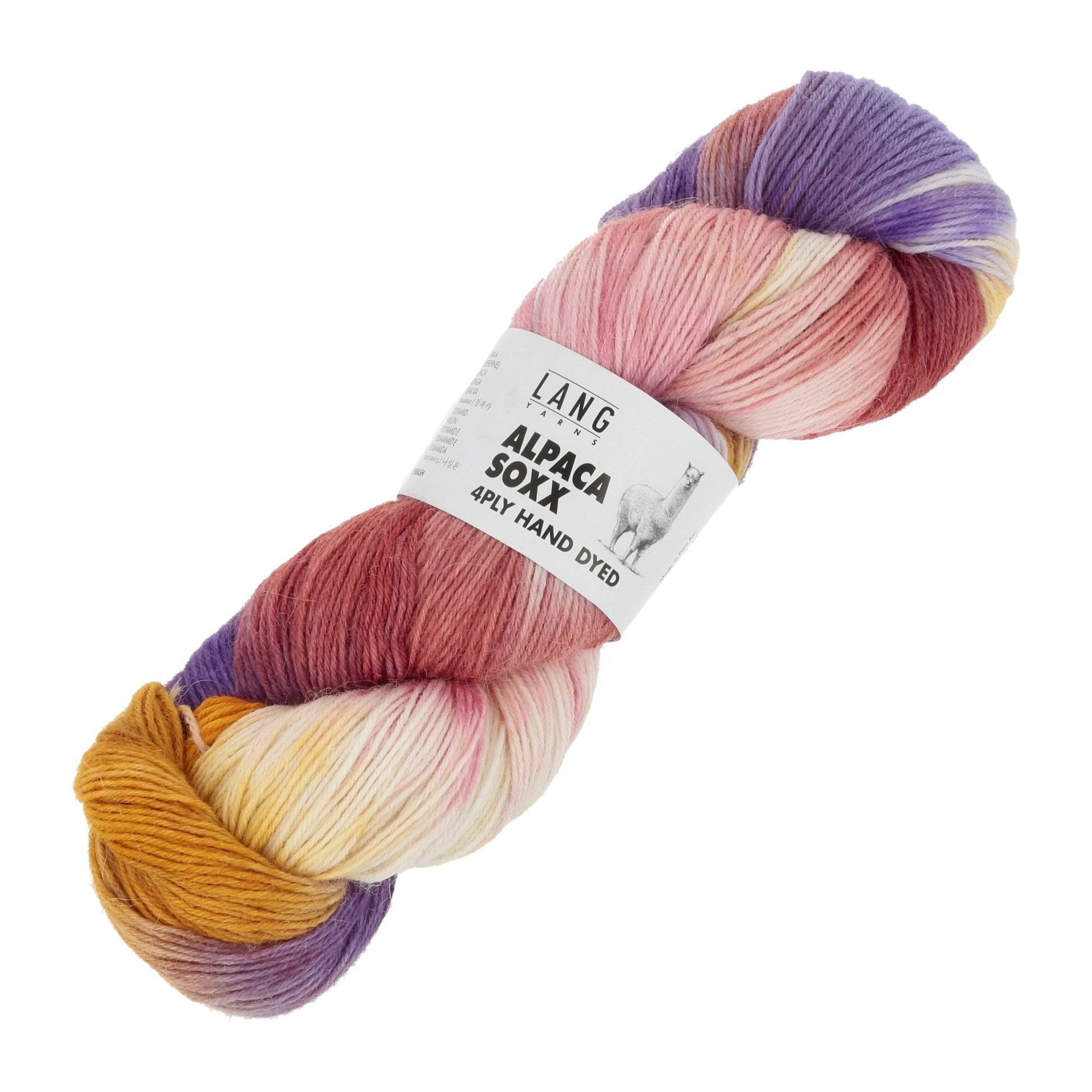 Laine Alpaga "ALPACA SOXX 4-FACH/4-PLY HAND DYED"