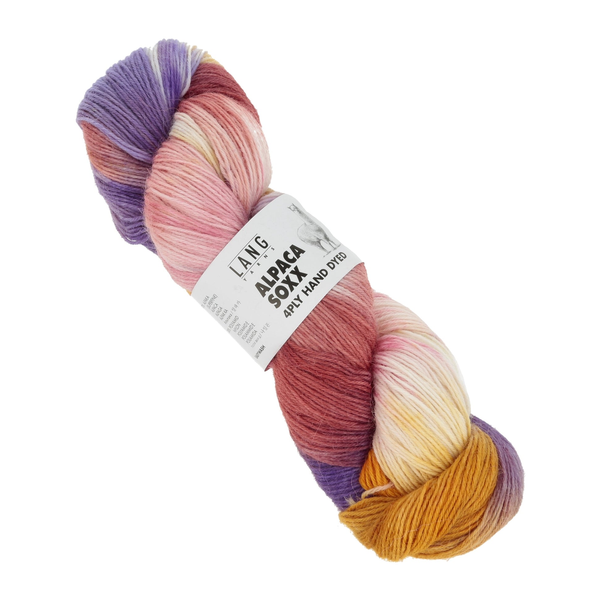 Laine Alpaga "ALPACA SOXX 4-FACH/4-PLY HAND DYED"