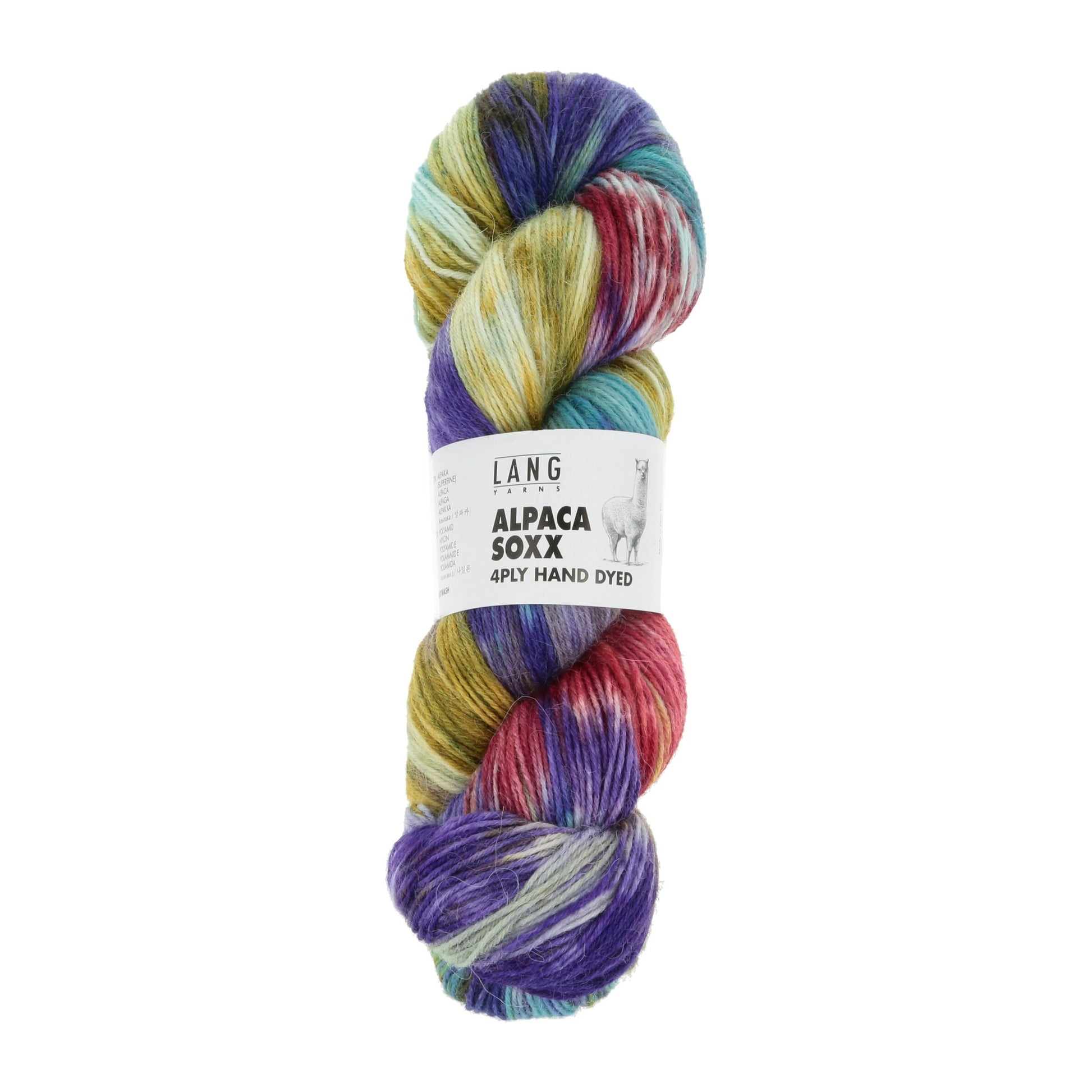 Laine Alpaga "ALPACA SOXX 4-FACH/4-PLY HAND DYED"