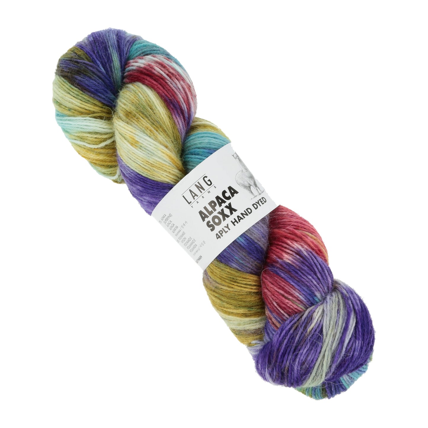 Laine Alpaga "ALPACA SOXX 4-FACH/4-PLY HAND DYED"