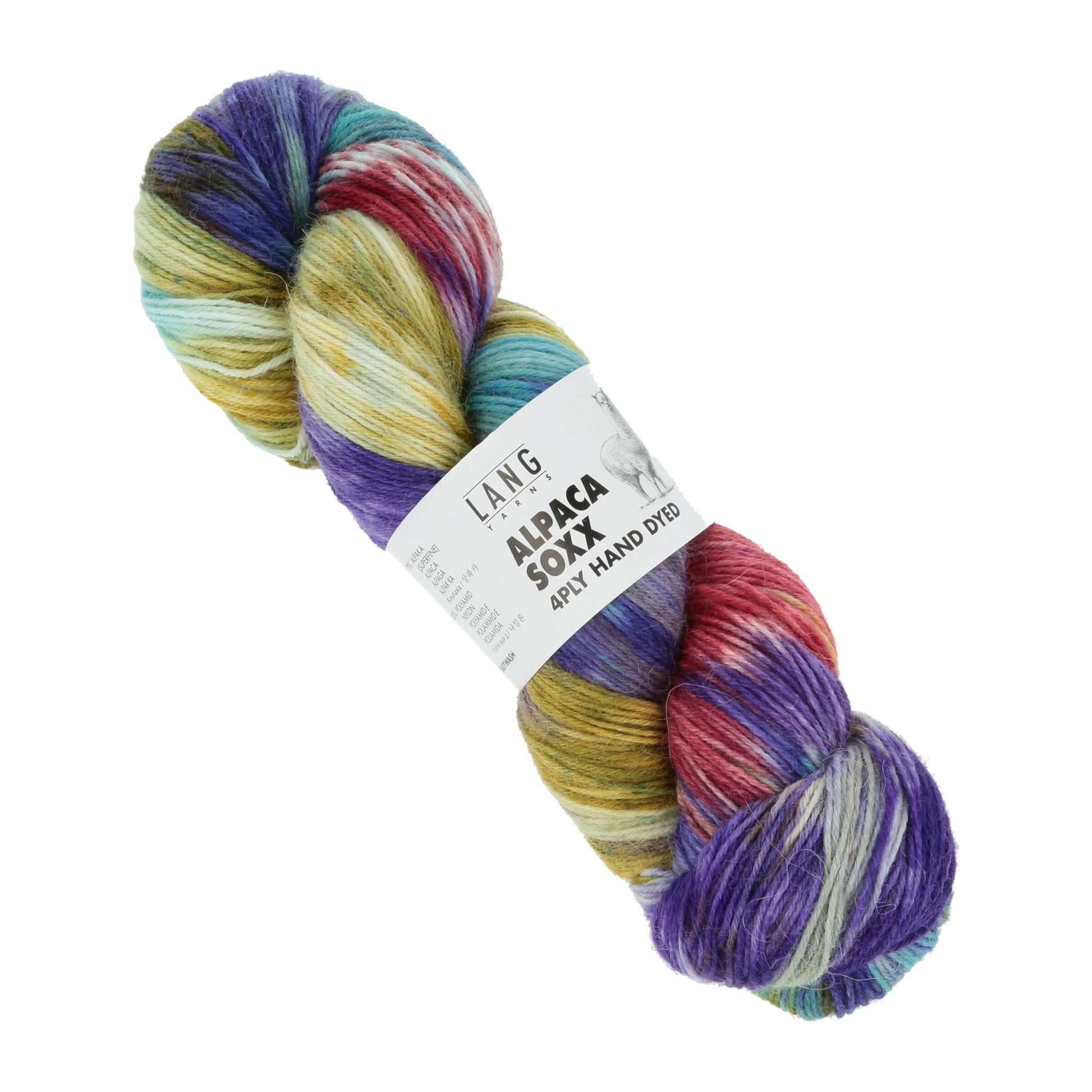 Laine Alpaga "ALPACA SOXX 4-FACH/4-PLY HAND DYED"