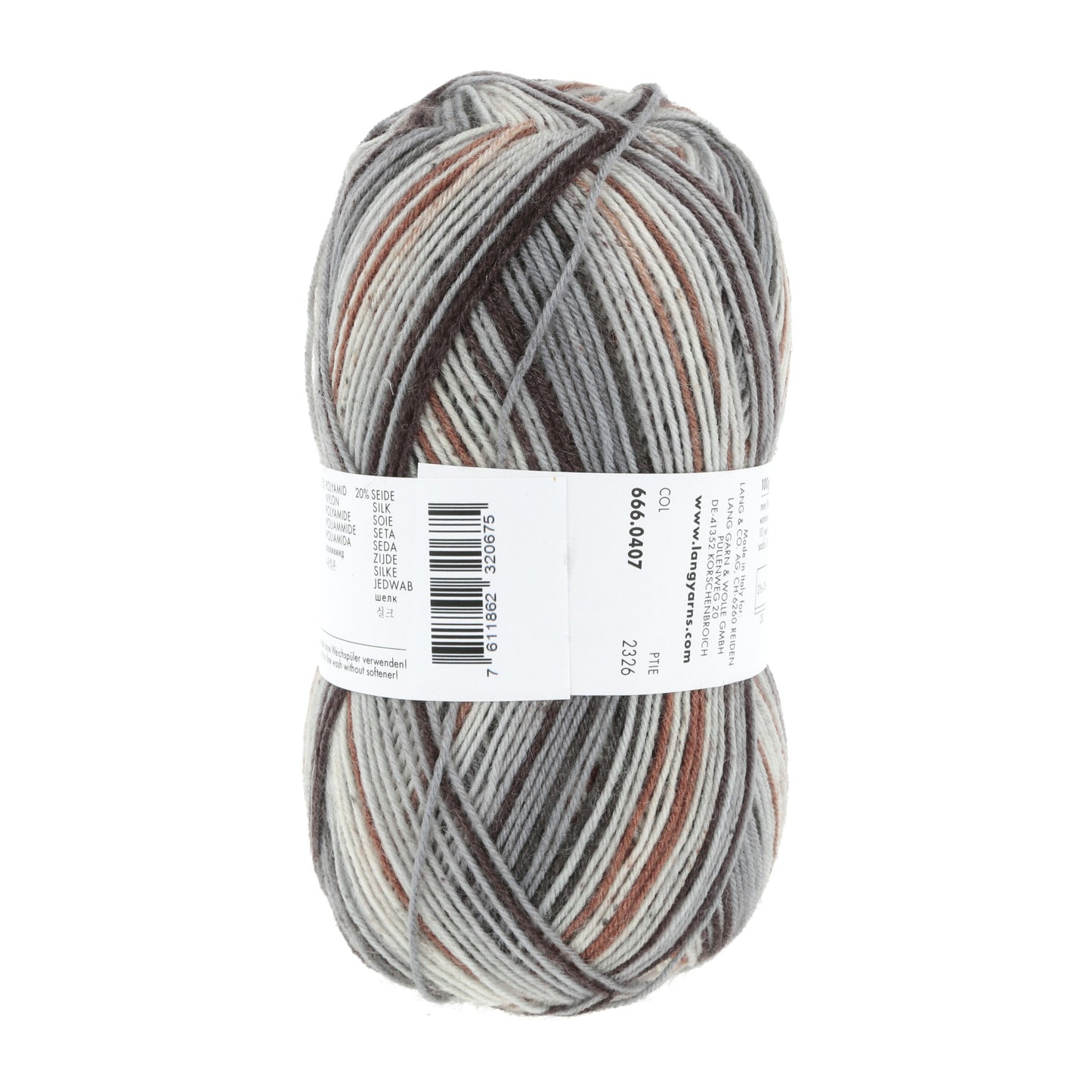 Laine Vierge "SUPER SOXX SILK COLOR 4-FACH"