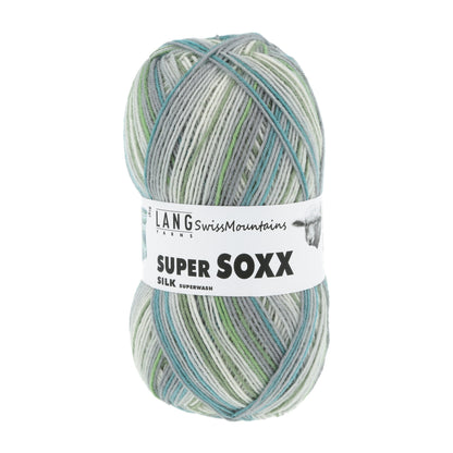 Laine Vierge "SUPER SOXX SILK COLOR 4-FACH"