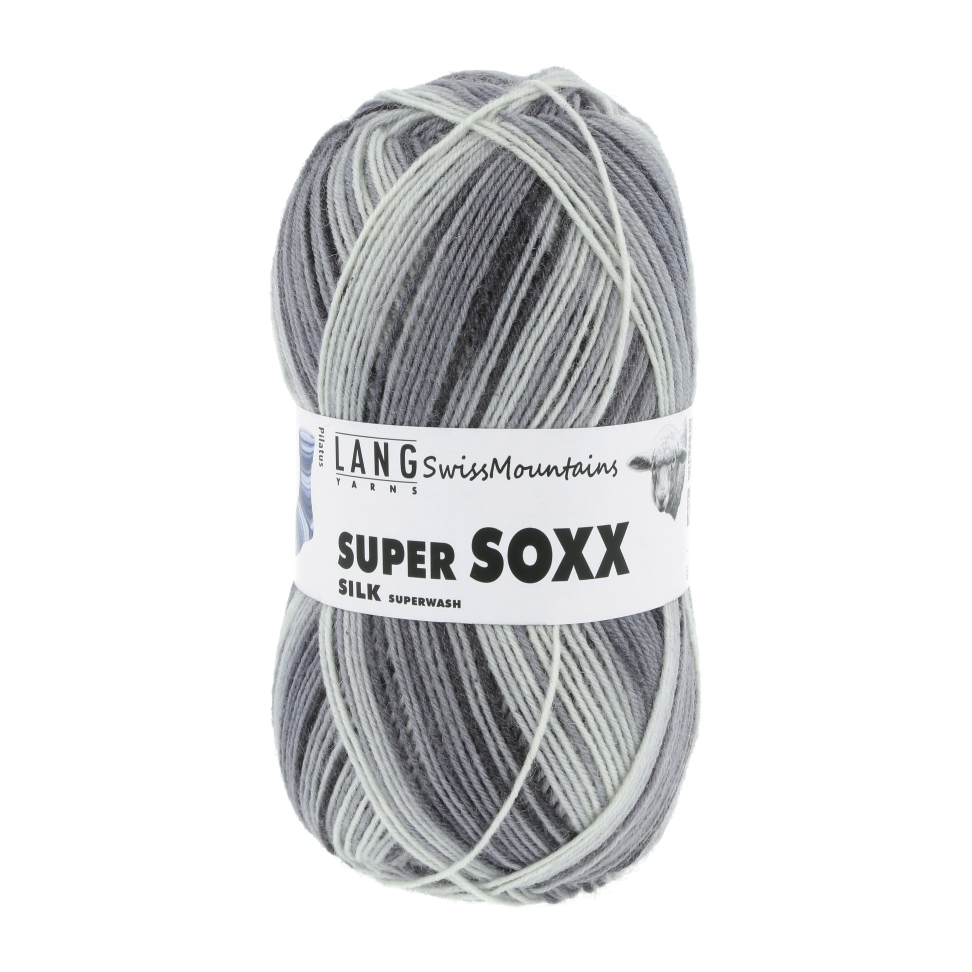 Laine Vierge "SUPER SOXX SILK COLOR 4-FACH"
