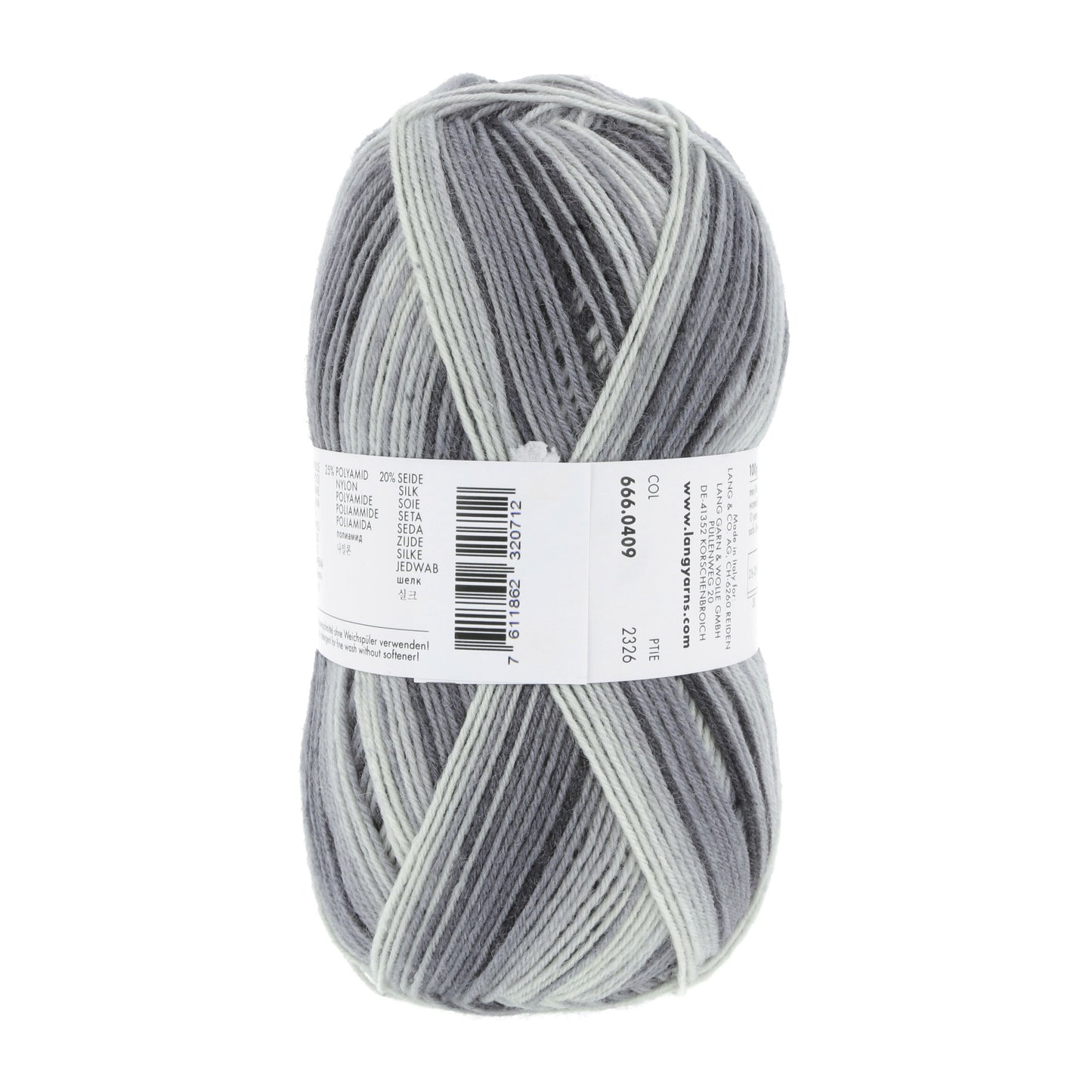 Laine Vierge "SUPER SOXX SILK COLOR 4-FACH"