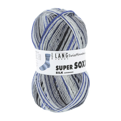 Laine Vierge "SUPER SOXX SILK COLOR 4-FACH"