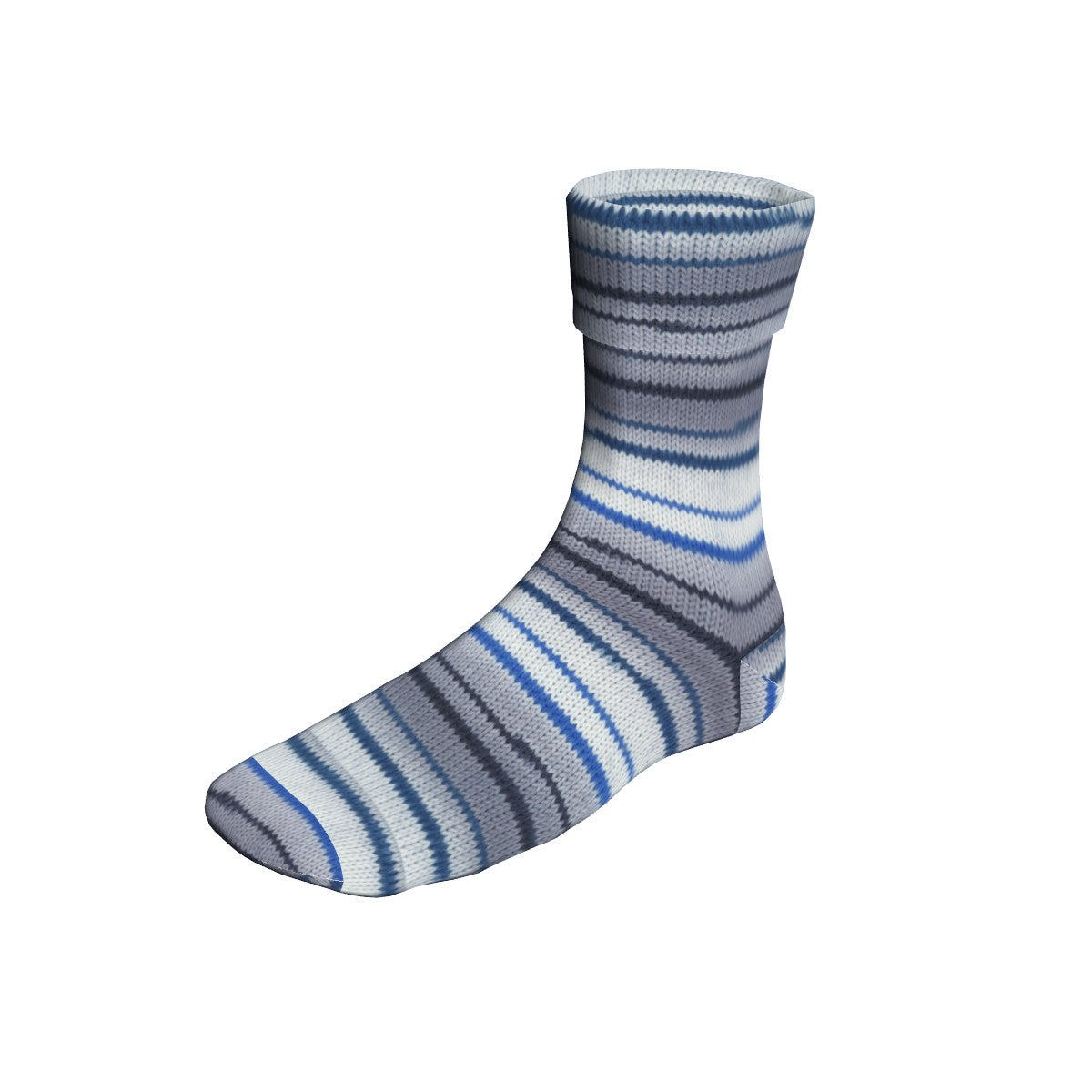 Laine Vierge "SUPER SOXX SILK COLOR 4-FACH"