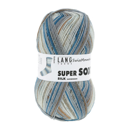 Laine Vierge "SUPER SOXX SILK COLOR 4-FACH"