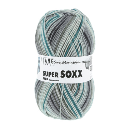 Laine Vierge "SUPER SOXX SILK COLOR 4-FACH"