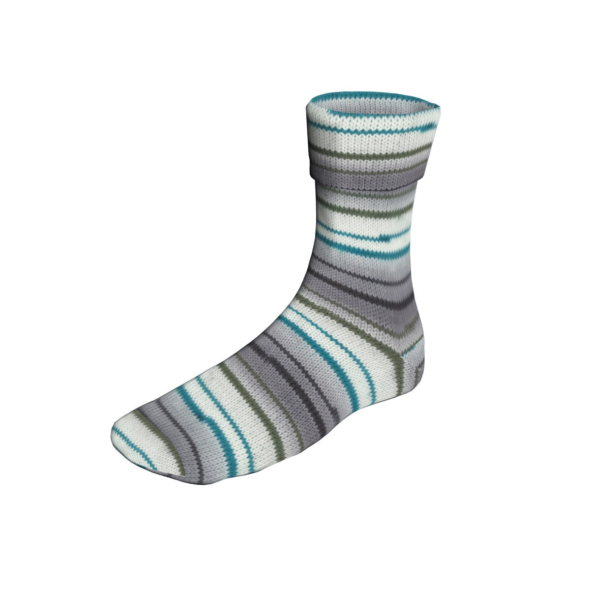 Laine Vierge "SUPER SOXX SILK COLOR 4-FACH"