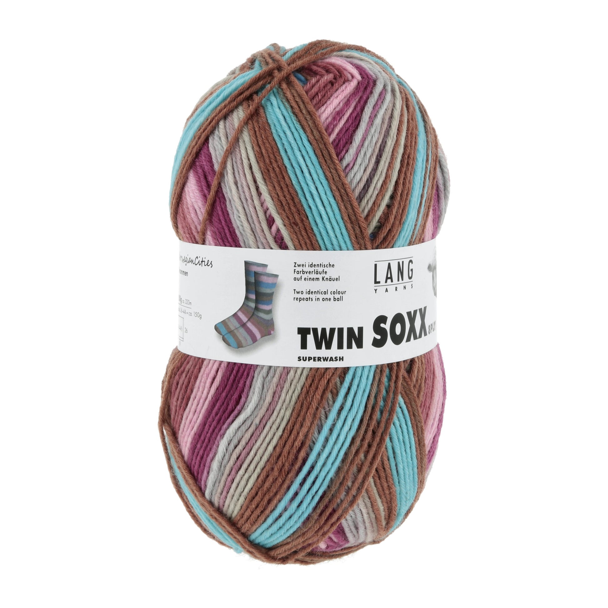 Laine Vierge "TWIN SOXX 8-FACH/PLY"