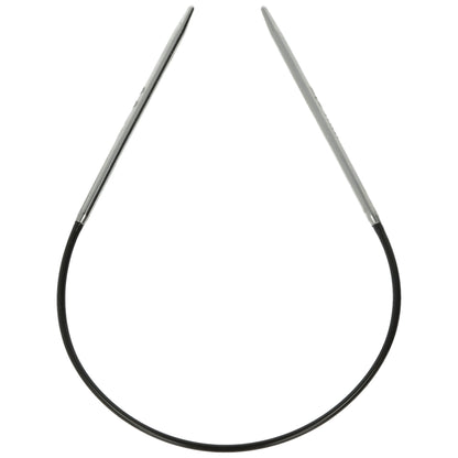 Aiguilles à tricoter circulaires en bronze blanc - Black Edition