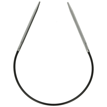Aiguilles à tricoter circulaires en bronze blanc - Black Edition