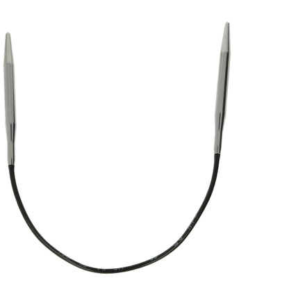 Aiguilles à tricoter circulaires en bronze blanc - Black Edition