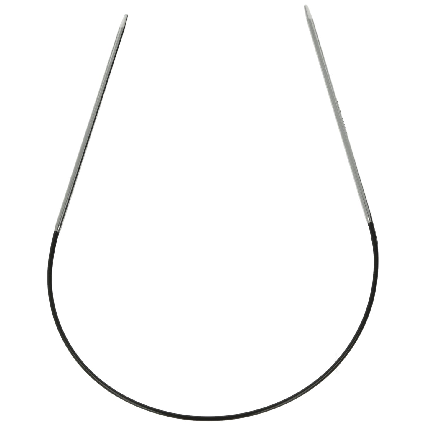 Aiguilles à tricoter circulaires en bronze blanc - Black Edition