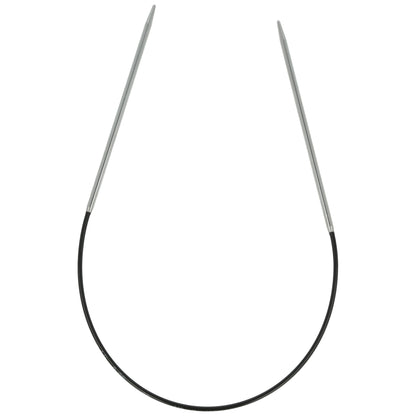 Aiguilles à tricoter circulaires en bronze blanc - Black Edition