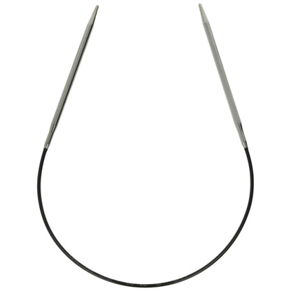 Aiguilles à tricoter circulaires en bronze blanc - Black Edition