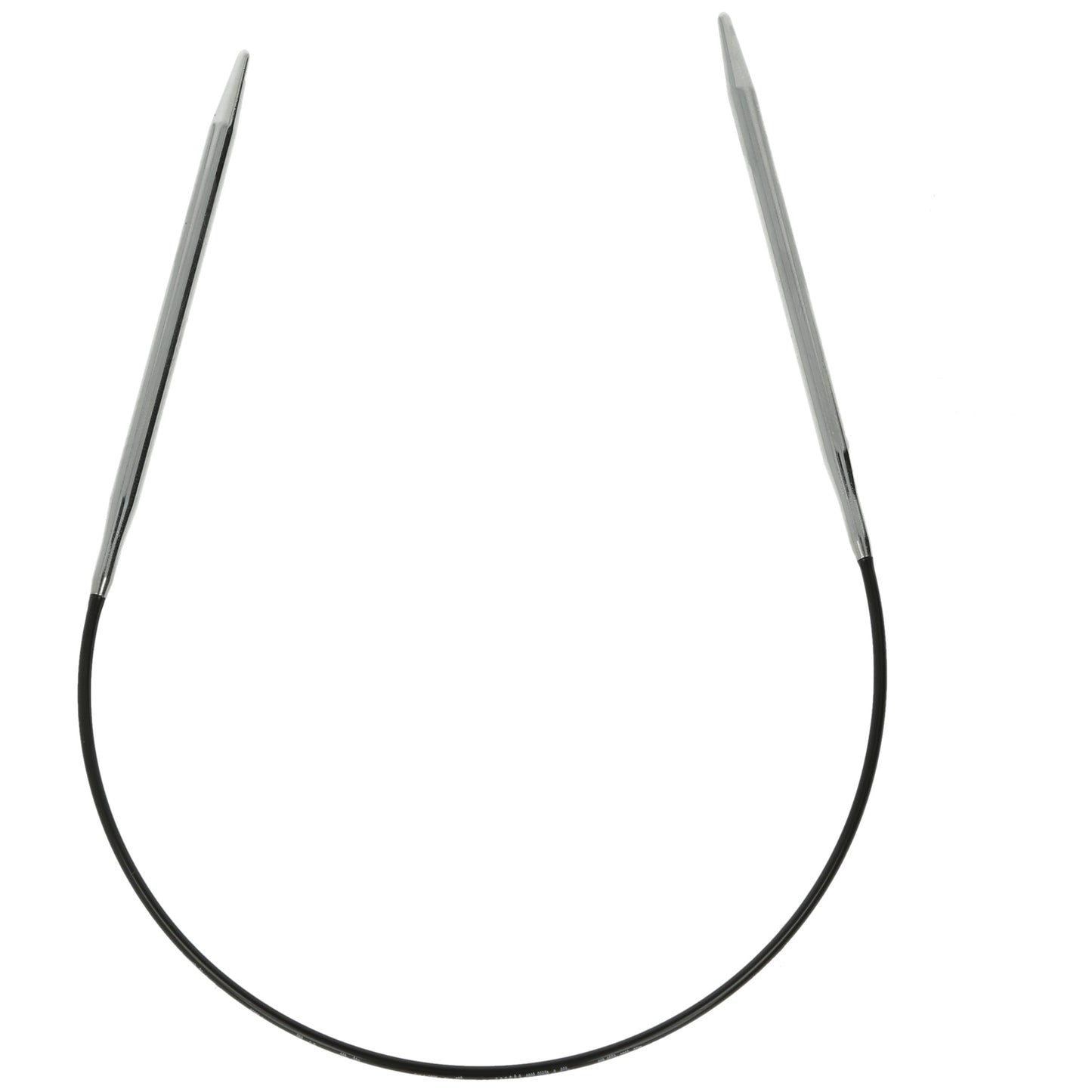 Aiguilles à tricoter circulaires en bronze blanc - Black Edition