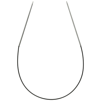 Aiguilles à tricoter circulaires en bronze blanc - Black Edition