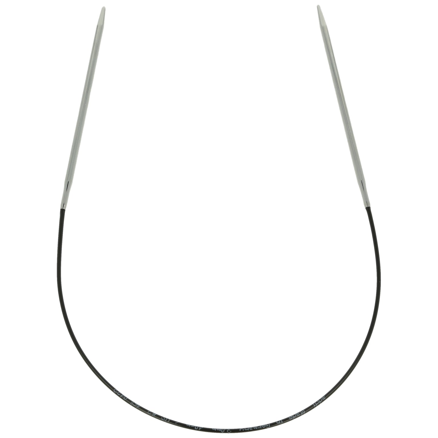 Aiguilles à tricoter circulaires en bronze blanc - Black Edition