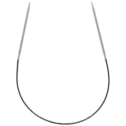 Aiguilles à tricoter circulaires en bronze blanc - Black Edition