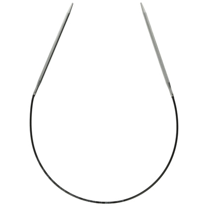Aiguilles à tricoter circulaires en bronze blanc - Black Edition