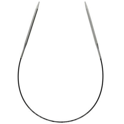 Aiguilles à tricoter circulaires en bronze blanc - Black Edition