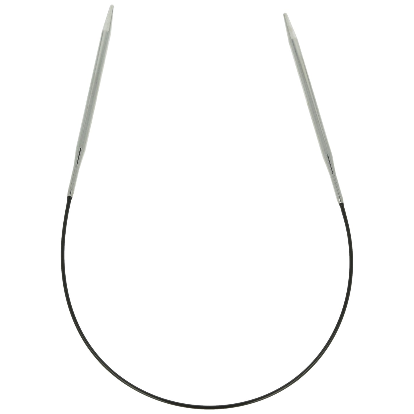Aiguilles à tricoter circulaires en bronze blanc - Black Edition